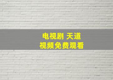 电视剧 天道 视频免费观看